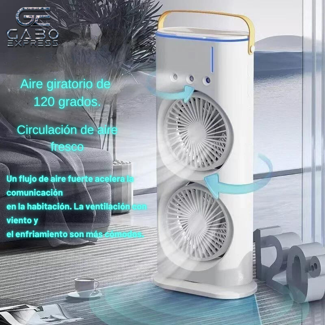 Ventilador DualCool Glacier Mist 🌬️