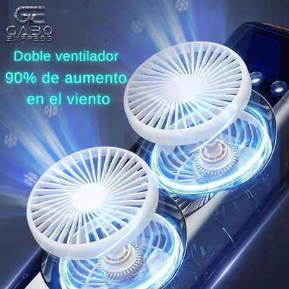 Ventilador DualCool Glacier Mist 🌬️