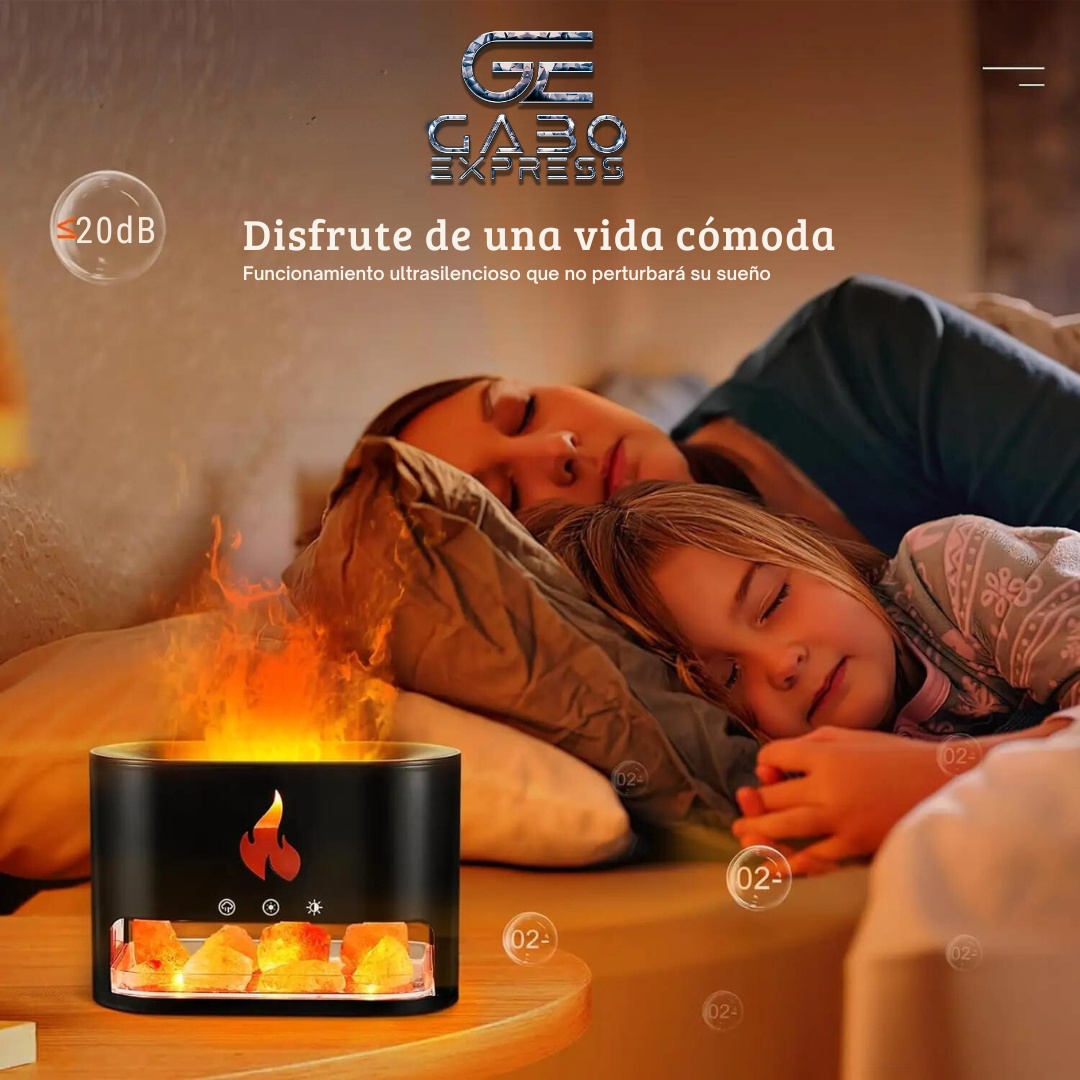 Difusor de aromas de sal del Himalaya  😍